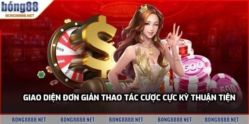 Link Tham Gia Chơi BONG88 Trên Trình Duyệt Opera Mượt Mà 4 Giao diện đơn giản thao tác cược cực kỳ thuận tiện