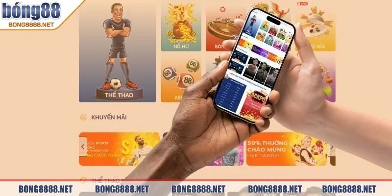 Tải App BONG88 - Trải Nghiệm Các Tính Năng Siêu Vượt Trội 4 Bắt đầu quá trình cài đặt ứng dụng