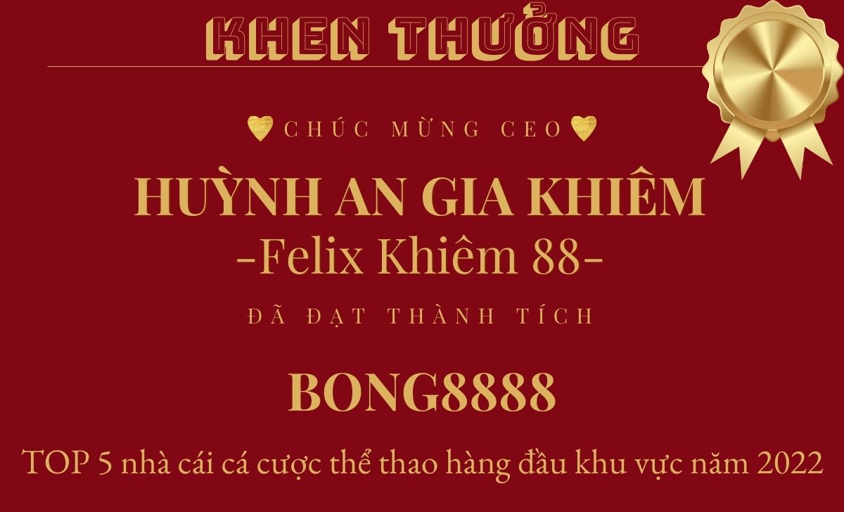 Những thành tích đạt được tại BONG8888